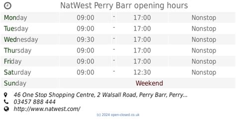 natwest opening hours|Contact Us .